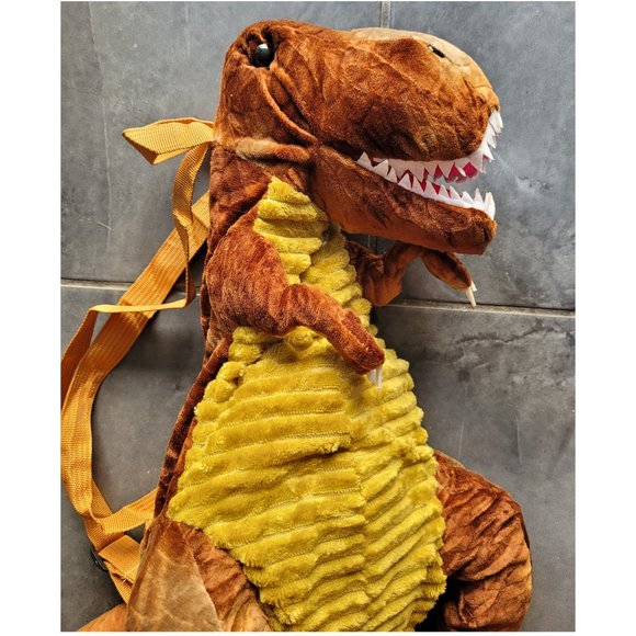 Kids Dinosaur Plush Backpack, 18" - Picture 3 of 13